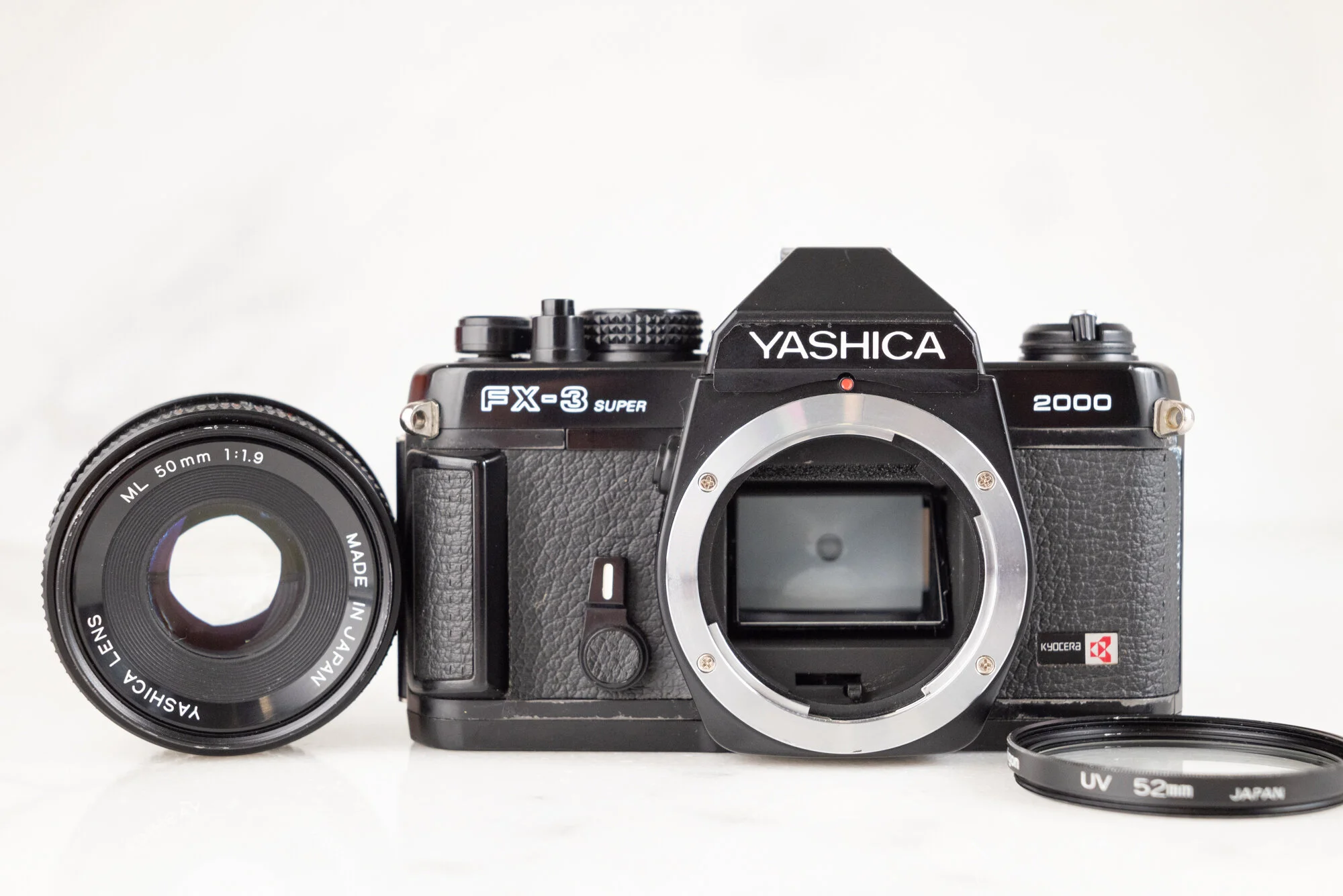 Yashica FX3 Super 2000 35mm SLR Film Camera with Yashica ML 50mm F